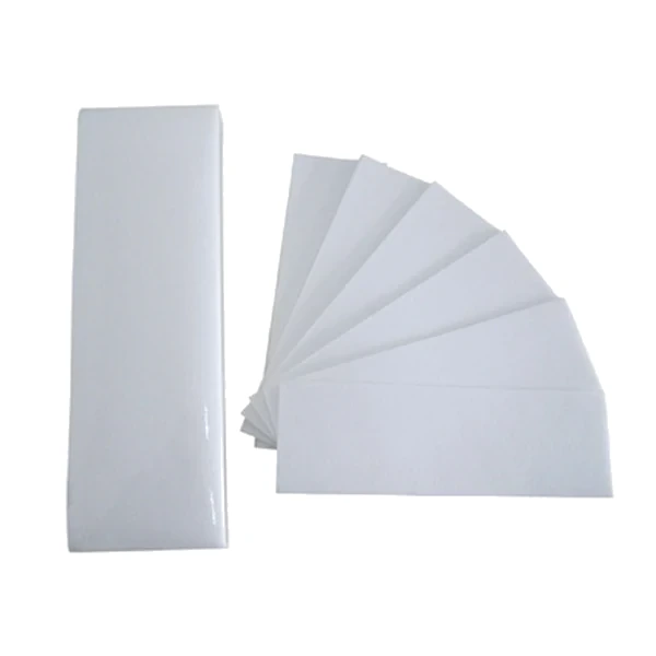 Wax strips in pieces