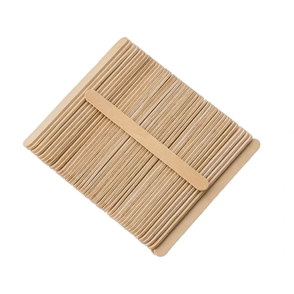 Wooden waxing spatulas