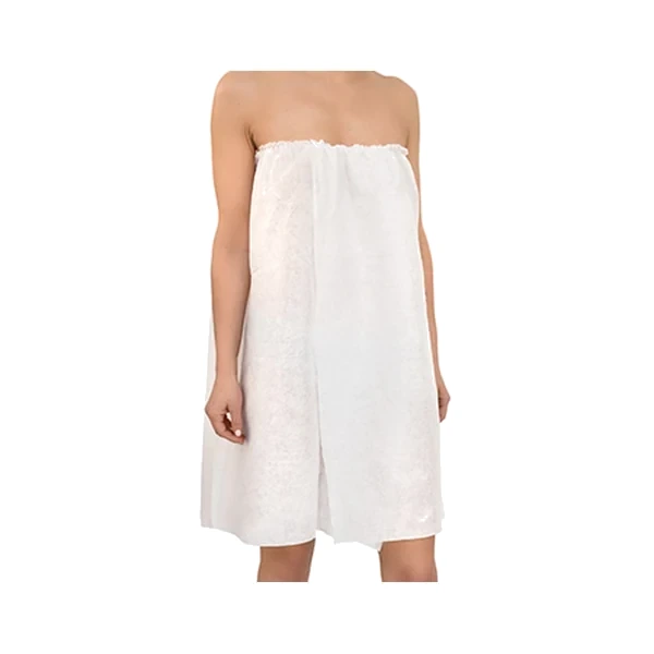 Bathrobe with elastic